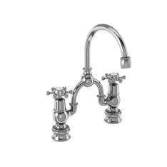 Bateria umywalkowa nablatowa 2-otworowa Burlington Bathrooms BIRKENHEAD REGENT