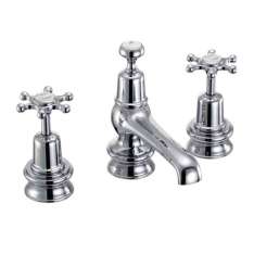 Bateria umywalkowa nablatowa 3-otworowa Burlington Bathrooms BIRKENHEAD REGENT