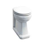 Kompaktowa toaleta podłogowa z Vitreous China Burlington Bathrooms REGAL