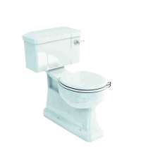 Podłogowa toaleta z Vitreous China z zewnętrzną spłuczką Burlington Bathrooms TRAP