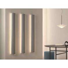 Grzejnik dekoracyjny ścienny aluminiowy z oświetleniem Led Caleido STILUS WALL