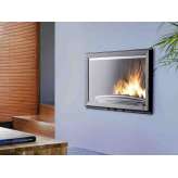 Wbudowany żeliwny kominek opalany drewnem Caminetti Montegrappa Fc 80 GV