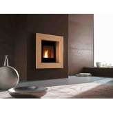 Wbudowany metalowy kominek opalany drewnem Caminetti Montegrappa CM P01 CINA