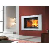 Wbudowany kominek opalany drewnem Caminetti Montegrappa CM P02 SAN DIEGO