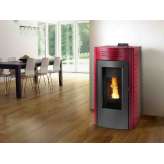 Stalowy piec grzewczy na pelety Caminetti Montegrappa ISOLA