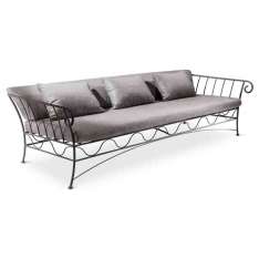 3-osobowa sofa z żelaza Cantori Bahamas