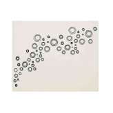 Ręcznie tkany dywan z wełny nowozelandzkiej i włókien naturalnych Cappellini CIRKEL