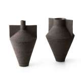 Wazon z czarnego gresu Cappellini JANA