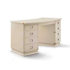 Drewniane biurko gabinetowe z szufladami Caroti 801