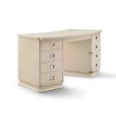 Drewniane biurko gabinetowe z szufladami Caroti 801