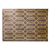 Prostokątny dywanik z geometrycznymi kształtami Carpanese Home 7461