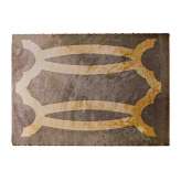 Prostokątny dywanik z geometrycznymi kształtami Carpanese Home 7462