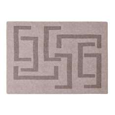 Prostokątny dywanik z geometrycznymi kształtami Carpanese Home 7940