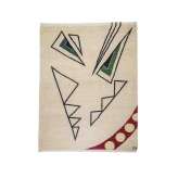 Ręcznie tkany dywan z wełny afgańskiej Carpets CC by Cecilia Setterdahl ANGRY