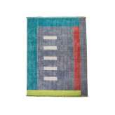 Prostokątny dywanik wełniany o geometrycznych kształtach Carpets CC by Cecilia Setterdahl BOXY