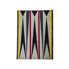 Dywanik ręcznie tkany z wełny merynosów Carpets CC by Cecilia Setterdahl IN BETWEEN