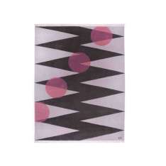 Ręcznie tkany dywan z wełny nowozelandzkiej Carpets CC by Cecilia Setterdahl ITINERARY PINK
