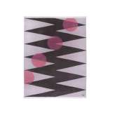 Ręcznie tkany dywan z wełny nowozelandzkiej Carpets CC by Cecilia Setterdahl ITINERARY PINK