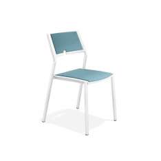 Tapicerowane krzesło z możliwością układania w stos Casala Axa III 1075/00