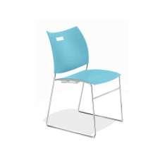 Krzesło plastikowe na płozie Casala Carver 1258-00