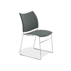 Krzesło na płozach z tkaniny Casala Carver 2258-00