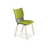 Krzesło plastikowe tapicerowane Casala Onyx V