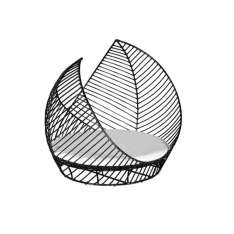 Okrągła aluminiowa rabata ogrodowa Cbdesign Foglia