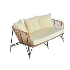 2-osobowa sofa ogrodowa z włókna syntetycznego Cbdesign Lodz