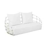 Sofa ogrodowa z tkaniny tapicerowanej Cbdesign Manhattan