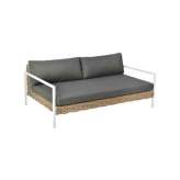 2-osobowa sofa ogrodowa z włókna syntetycznego Cbdesign Shana