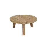 Okrągły stolik ogrodowy z drewna tekowego Cbdesign Woo System