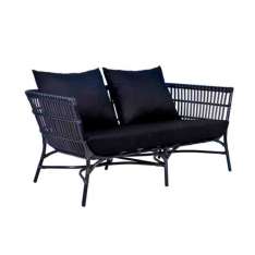2-osobowa sofa ogrodowa z włókna syntetycznego Cbdesign Yoko