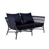 2-osobowa sofa ogrodowa z włókna syntetycznego Cbdesign Yoko