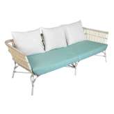3-osobowa sofa ogrodowa z włókna syntetycznego Cbdesign Yoko