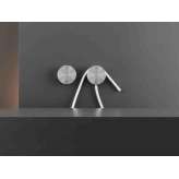 Dwuuchwytowa bateria ścienna z główką prysznicową Ceadesign Circle 07