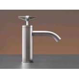 Hydroprogresywna bateria umywalkowa 1-otworowa ze stali nierdzewnej Ceadesign Cross 43