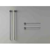 Elektryczny modułowy ścienny podgrzewacz do ręczników ze stali nierdzewnej Ceadesign Equilibrio 64