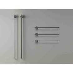 Elektryczny modułowy ścienny podgrzewacz do ręczników ze stali nierdzewnej Ceadesign Equilibrio 65