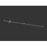 Bateria umywalkowa ścienna ze stali nierdzewnej Ceadesign Hook 02