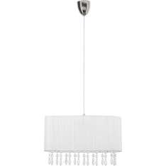 Lampa wisząca Corsica biała i S 4523