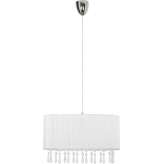 Lampa wisząca Corsica biała i S 4523