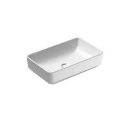 Umywalka ceramiczna prostokątna nablatowa Ceramica Catalano Green