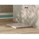 Prostokątny brodzik z kamionki porcelanowej Ceramica Del Conca SAP
