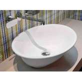 Owalna umywalka ceramiczna nablatowa Ceramica Flaminia Boll