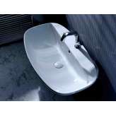 Umywalka ceramiczna wisząca z przelewem Ceramica Flaminia Nuda