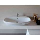 Umywalka nablatowa pojedyncza ceramiczna Ceramica Flaminia Nuda