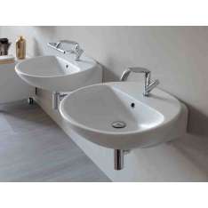 Pojedyncza umywalka ceramiczna wisząca Ceramica Flaminia Nuda