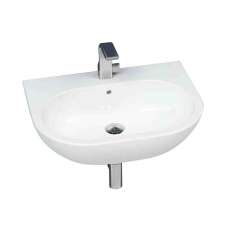 Umywalka ceramiczna wisząca nablatowa z przelewem Ceramica Flaminia Pass 62