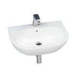 Umywalka ceramiczna wisząca nablatowa z przelewem Ceramica Flaminia Pass 62