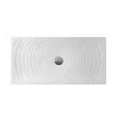 Brodzik ceramiczny prostokątny Ceramica Flaminia Water Drop 70 X 140